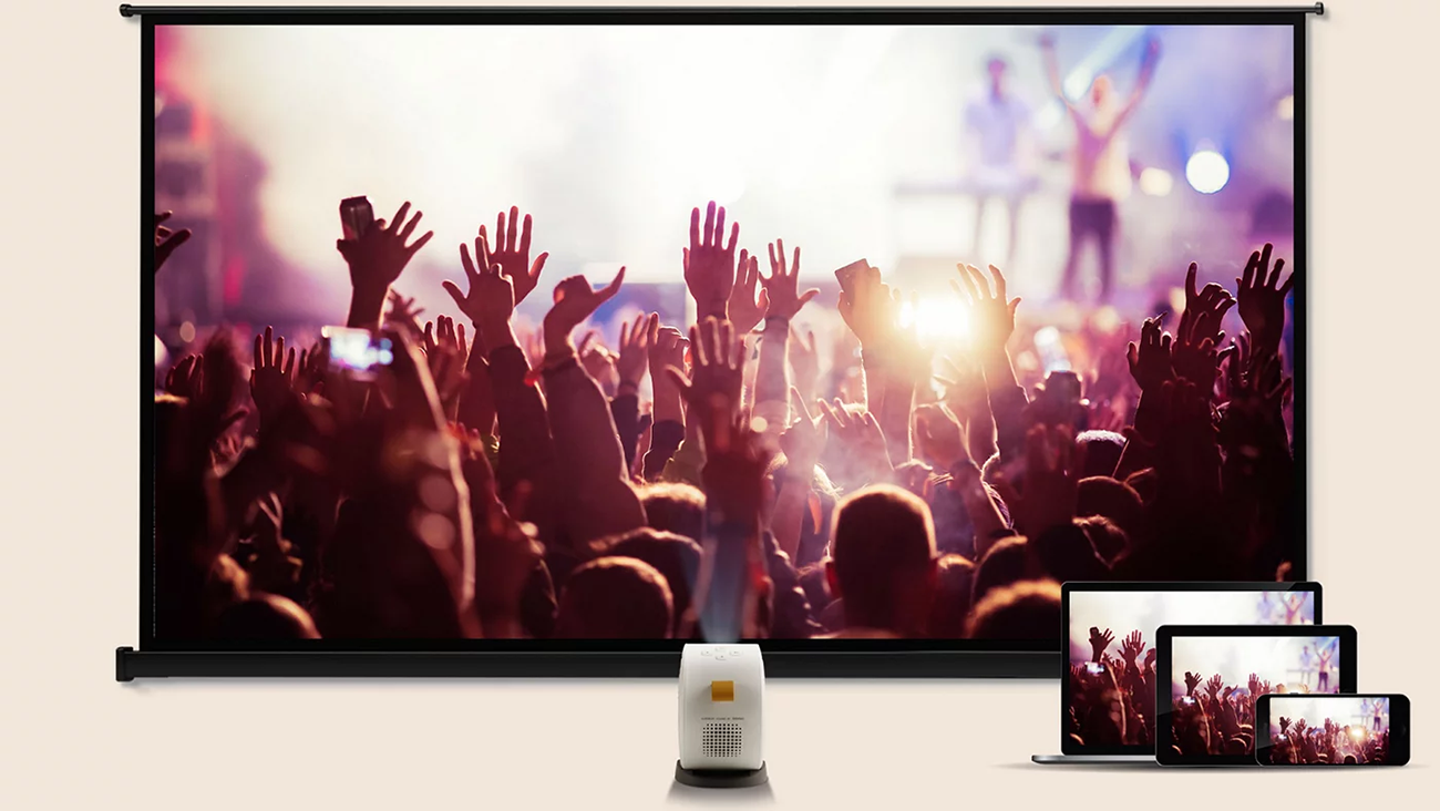 BenQ GV11 LED Portable Ceiling Projector